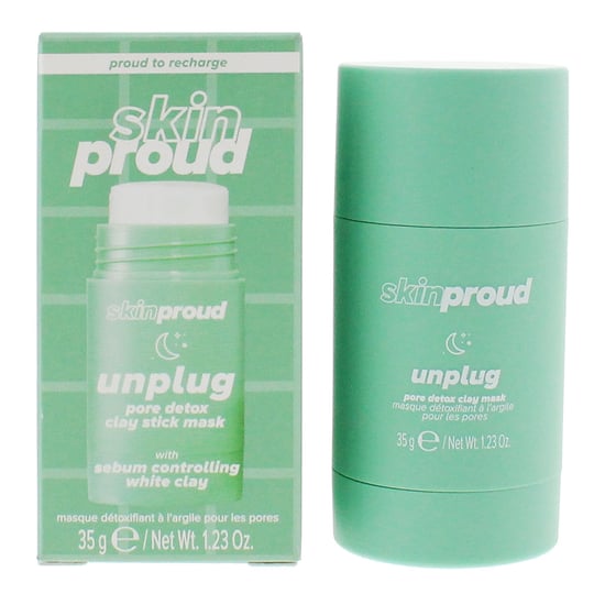 Skin Proud Unplug Pore Detox Clay Stick Mask 35g - Image 1