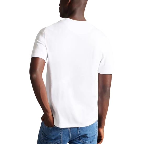 Ted Baker Albar Graphic Box Logo White T-shirt - Image 3