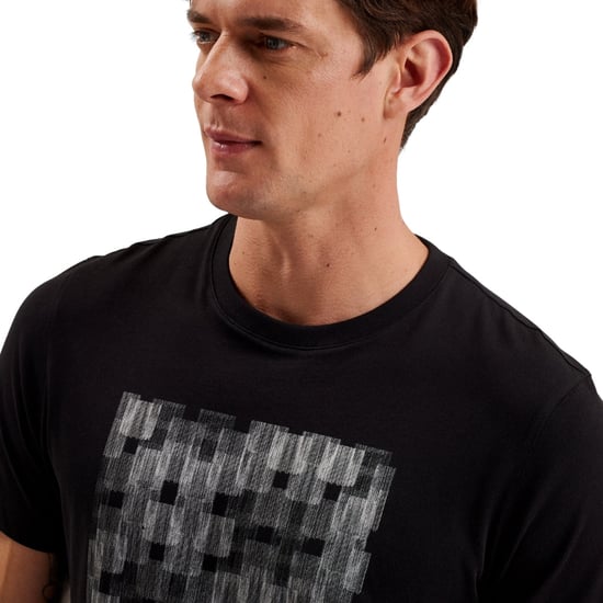 Ted Baker Tessman Box Printed Svart T-shirt - Image 4