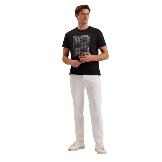 Ted Baker Tessman Box Printed Svart T-shirt - Image 5