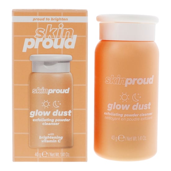 Skin Proud Glow Dust Exfoliating Powder Cleanser 40g - Image 1