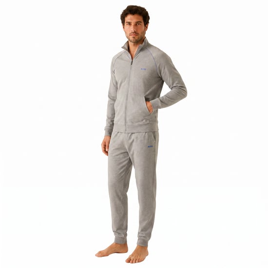 Men's Cotton Zip-Up Sweatshirt 50515307 - Image 4