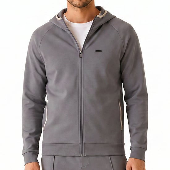 Men's Zip-Up Hoodie 50557206 - Image 2