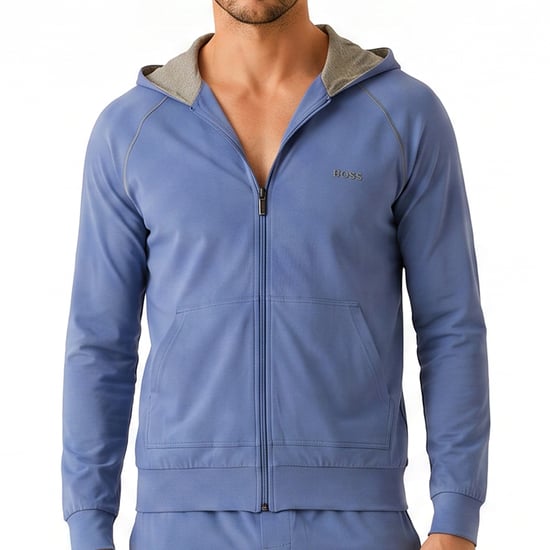 Men's Cotton Zip-Up Hoodie 50515313 - Image 2