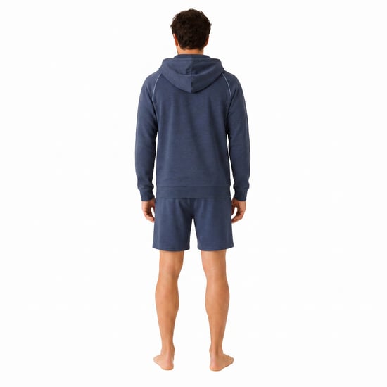 Men's Cotton Zip-Up Hoodie 50515313 - Image 3