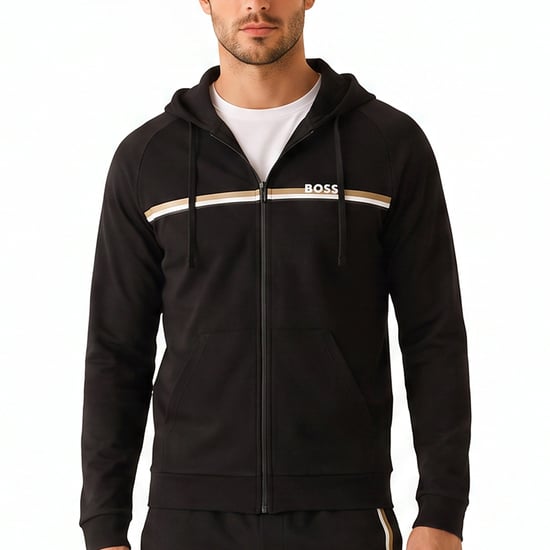 Men's Cotton Zip-Up Hoodie 50554785 - Image 2