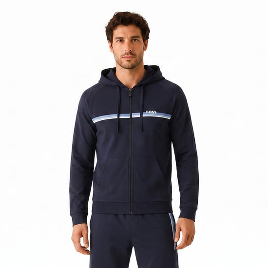 Men's Cotton Zip-Up Hoodie 50554785 - Image 1