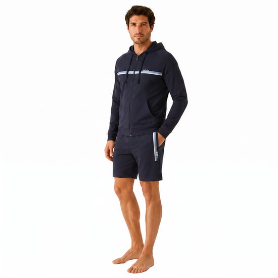 Men's Cotton Zip-Up Hoodie 50554785 - Image 4