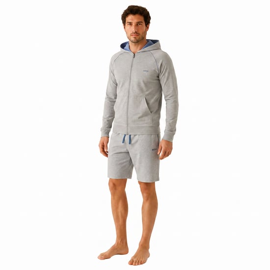 Men's Cotton Zip-Up Hoodie 50515313 - Image 4