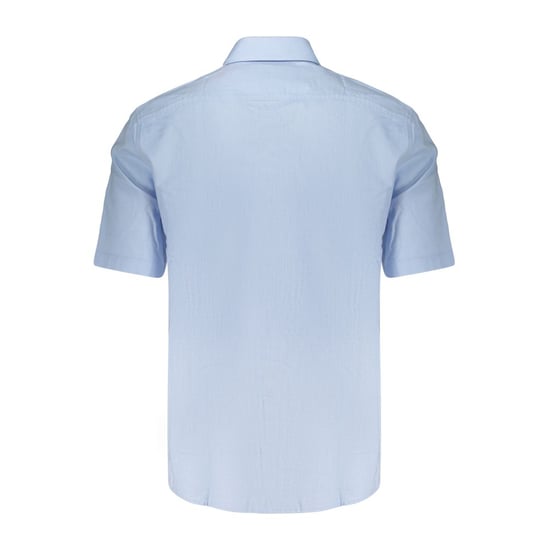 Hugo Boss Azzurro Cotton Men Shirt - Image 2
