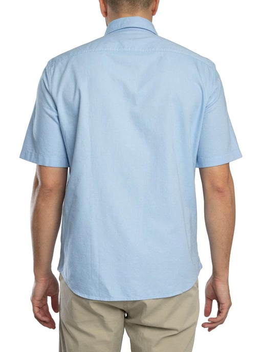 Hugo Boss Azzurro Cotton Men Shirt - Image 3