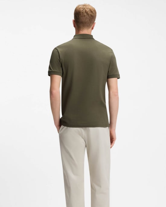 BOSS Passagierspoloshirt, Groen - Image 2