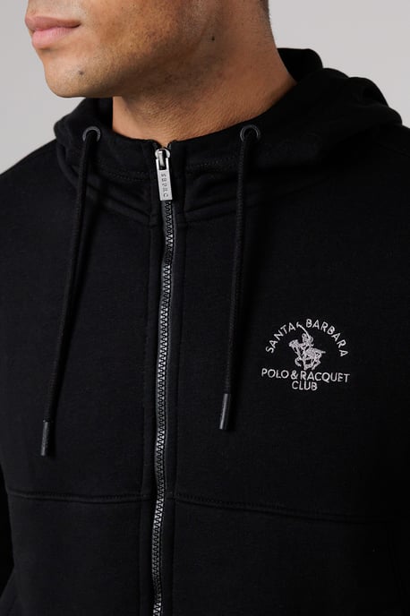 Black 2 Pack Cotton Rich Zip Hoodie & Joggers - Image 3