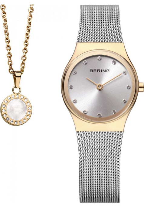 Bering Time 12924-001G Ladies Classic Watch and Necklace Gift Set - Image 1