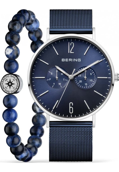 Bering Time 14240-303-GWP2 Mens Classic Watch and Bracelet Gift Set - Image 1