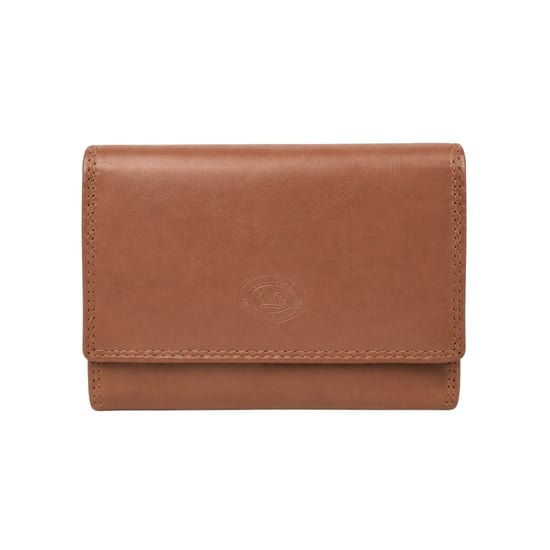 Ladies Real Leather RFID Purse, Multi Card Wallet Coin Pocket in Tan - Image 5