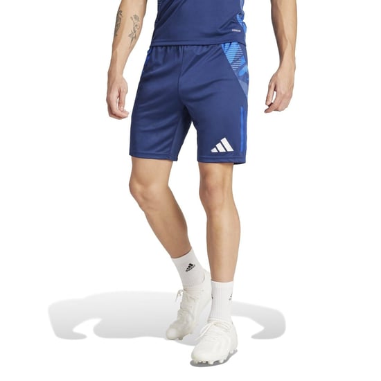 Men's adidas 25 Competition Training Shorts in Navy Blue - Image 2