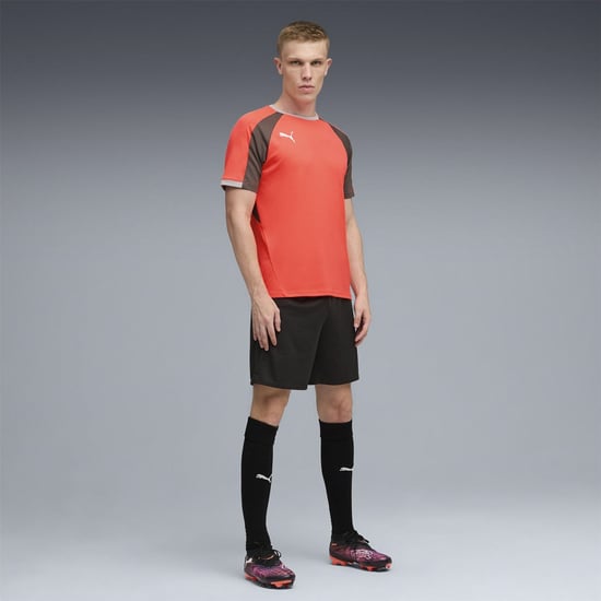 Men's Puma Individualliga Jersey T-Shirt in Glowing Red - Image 5