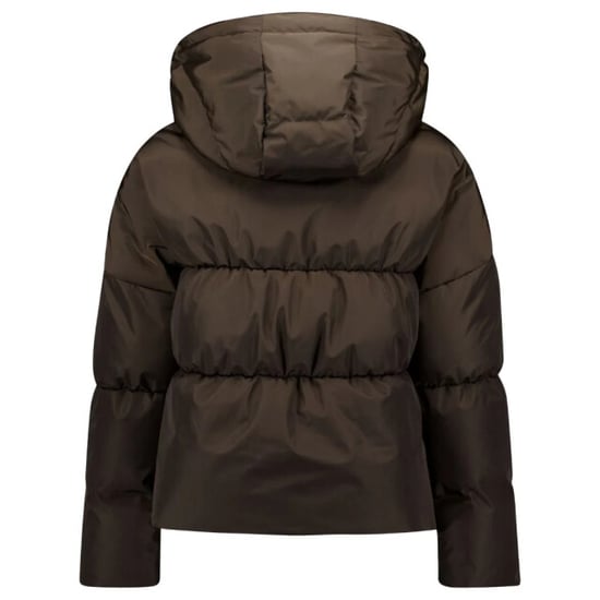 Airforce Maya puffer jacket dark coffee - Image 6