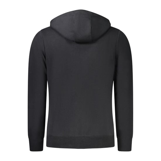 Norway 1963 Black Cotton Men's Hooded Sweatshirt - Image 2