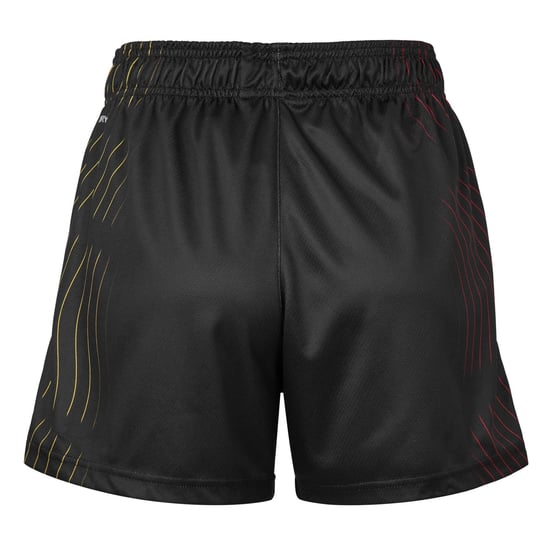Women's Puma Dhb Performance Gym Shorts in Black-Red - Image 2