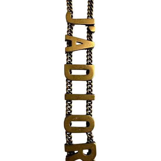 Dior J'Adior choker ketting in goudkleurig metaal - Image 5