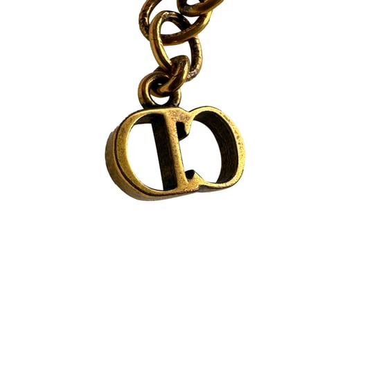 Dior J'Adior choker ketting in goudkleurig metaal - Image 6