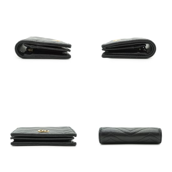Gucci leren portemonnee Marmont - Image 4