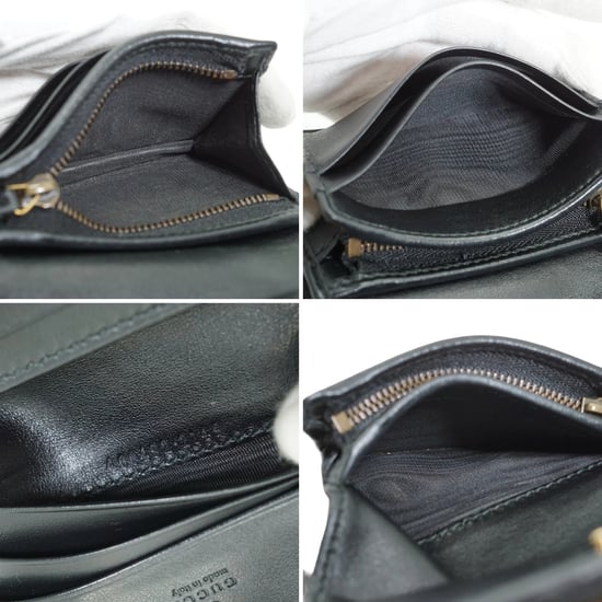 Gucci leren portemonnee Marmont - Image 5