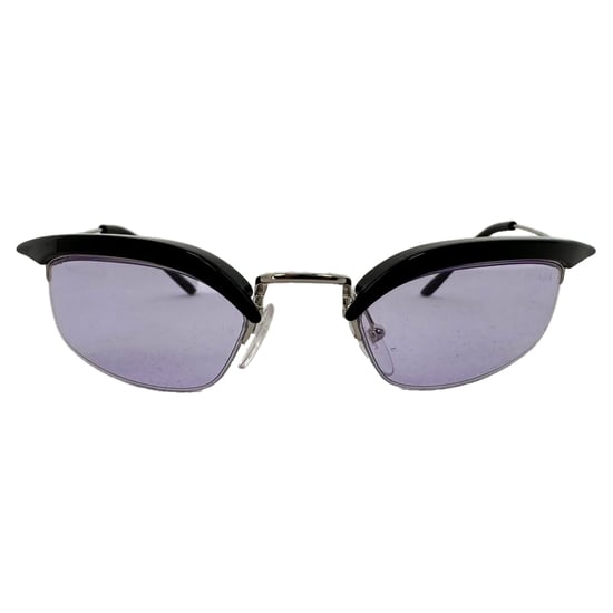 Prada cat-eye zonnebril in paars metaal - Image 2