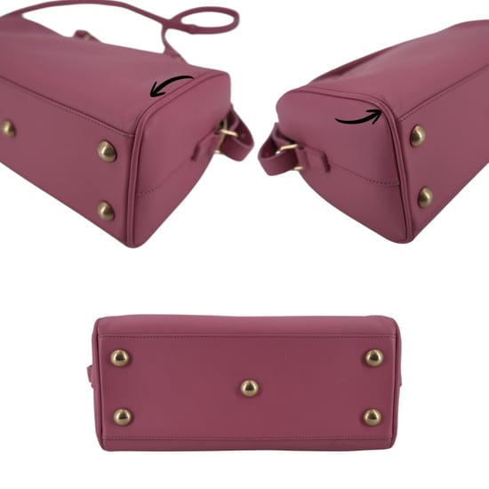 Saint Laurent leren handtas/babyreistas - Image 4