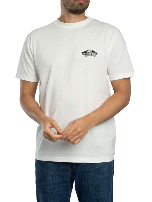 Vans Double Standard Back Logo T-Shirt, Wit - Image 2