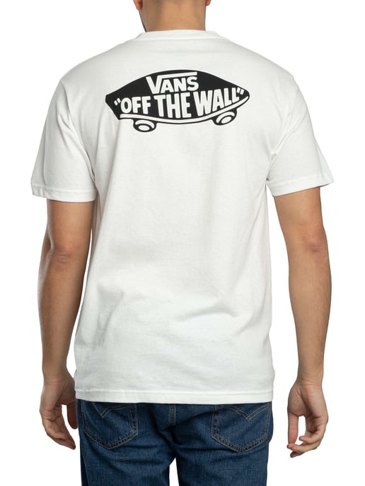 Vans Double Standard Back Logo T-Shirt, Wit - Image 3