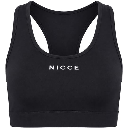 Nicce Dia Racerback Womens Black Sports Bra - Image 1