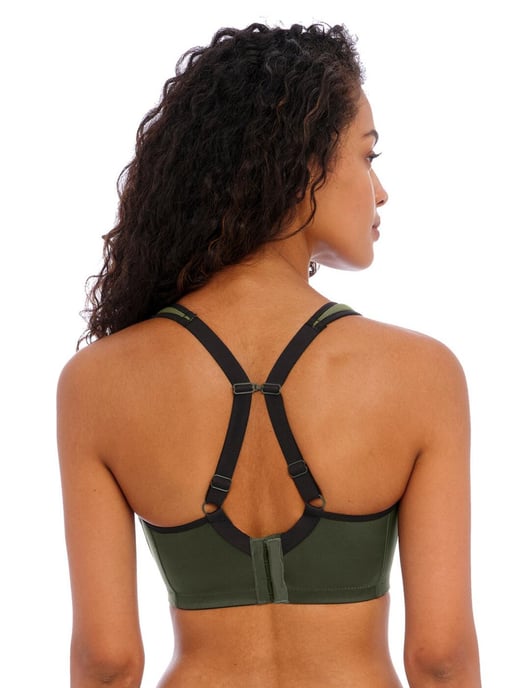 Freya Active Sonic Moulded Sports Bra - Khaki - Image 3