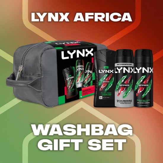 LYNX Africa Washbag Gift Set 3 piece, Pack of 2 - Image 5