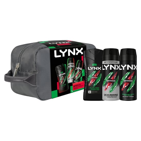 LYNX Africa Washbag Gift Set 3 piece, Pack of 2 - Image 6