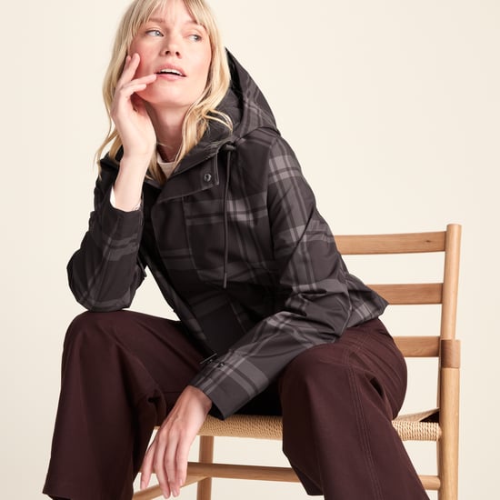 Ortega Womens Checked Waterproof Coat - Chocolate Brown - Image 4