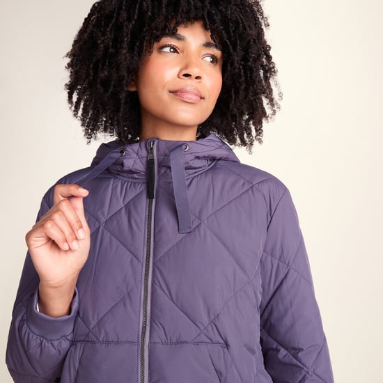Tasker Womens Lightweight Insulated Quilted Jacket - Smokey Purple - Image 6