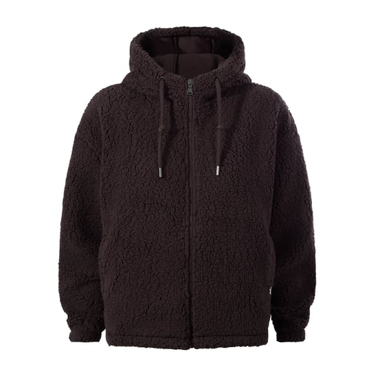 Olivia Womens Relaxed Fit Sherpa Fleece - Chocolate Brown - Image 5