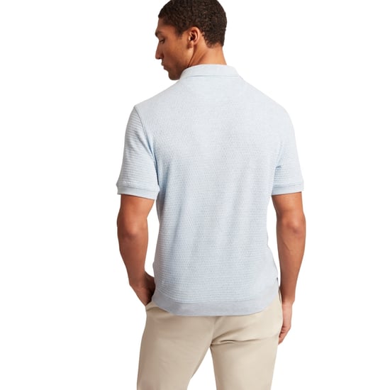 Ted Baker Connyr Regular Blue Button Through Shirt - Image 2