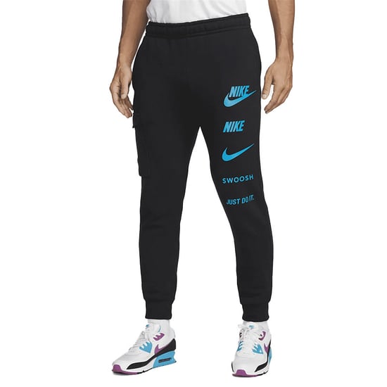 NIKE FJ0552 Mens Tracksuit Set Fleece Hoodie Jogger - Image 4