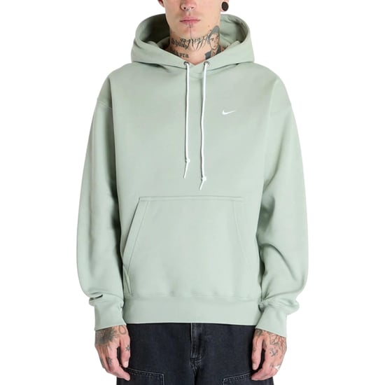 Nike DX1355 Mens Hoodie Swoosh Pullover Long Sleeve Fleece Embroidered Hoodies - Image 1