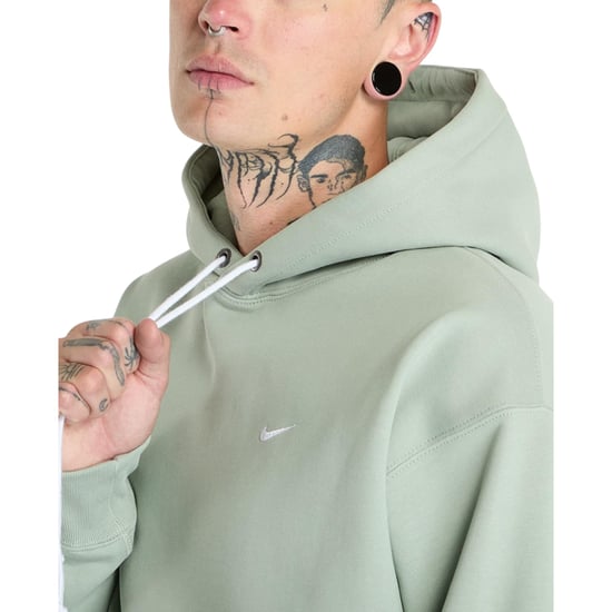Nike DX1355 Mens Hoodie Swoosh Pullover Long Sleeve Fleece Embroidered Hoodies - Image 4