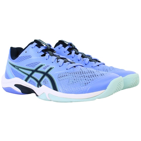 Asics Gel-Blade 8 Womens Blue Indoor Court Shoes - Image 2