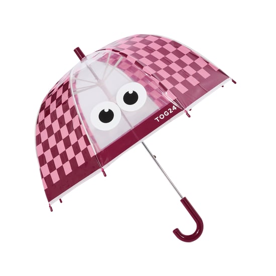 Romney Kids Shaun the Sheep Umbrella - Beetroot/Candy Floss Checkerboard - Image 5
