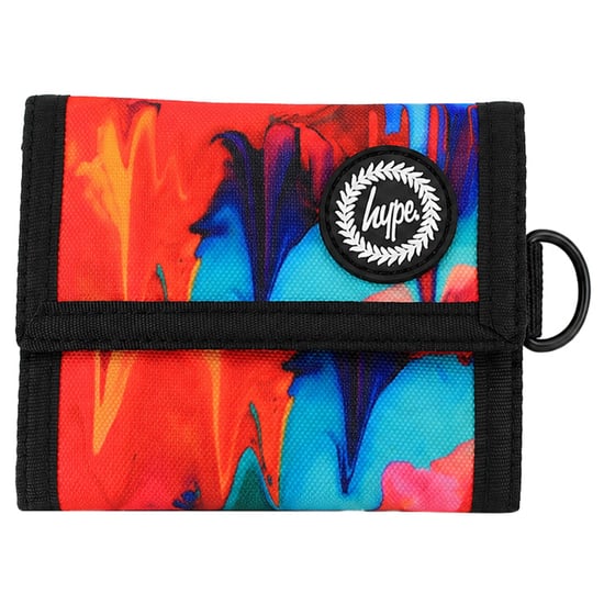 Hype Oil Drips Multicolour Wallet - Image 1