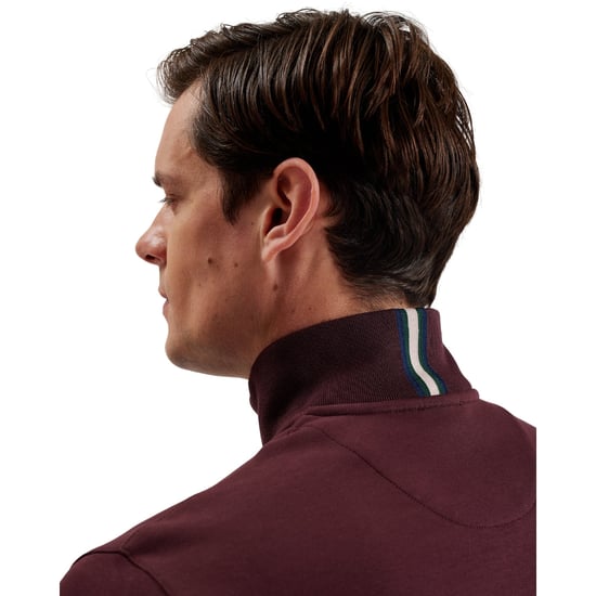 Ted Baker Actos Branded Mason-tröja Med Halv Dragkedja - Image 4