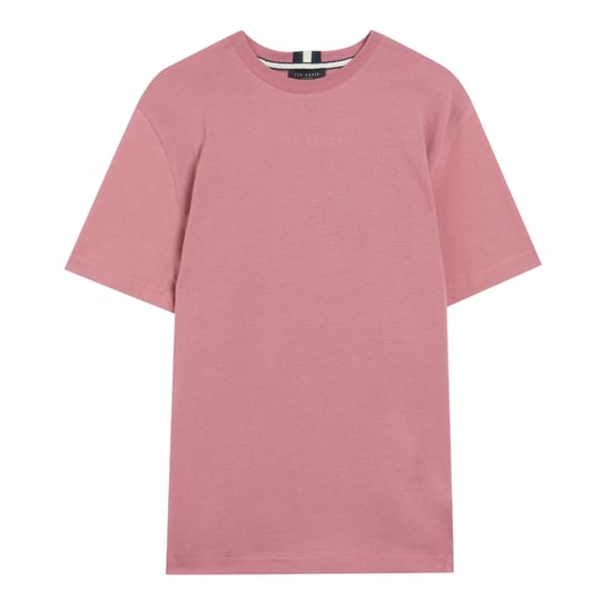 Ted Baker Wiskin Regular Rosa T-shirt Med Logotyp - Image 1