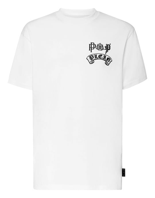 T-Shirt Round Neck Gothic Plein - Image 1